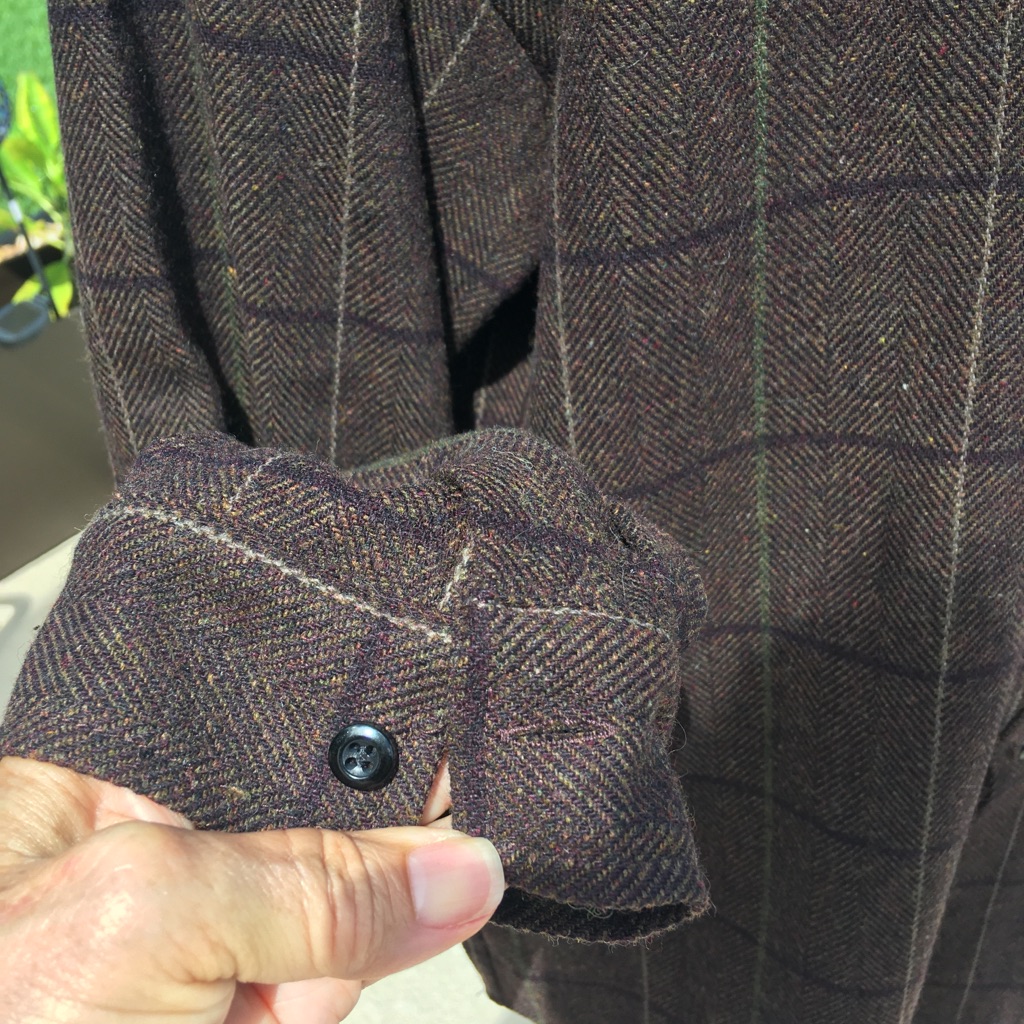 Realtakai Xl Brown/Tan Nwt Plaid Men's Heavyweight Jacket/Shirt — image 4 of 8
